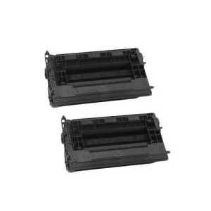Compatible HP 37X toner cartridges, CF237X, 2 pack