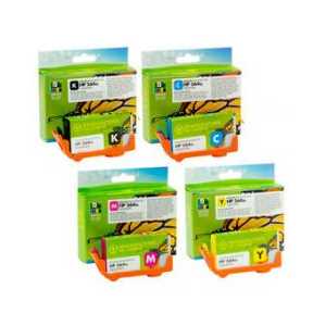 Premium Remanufactured HP 564XL ink cartridges - High Yield - USA Made - 4 pack