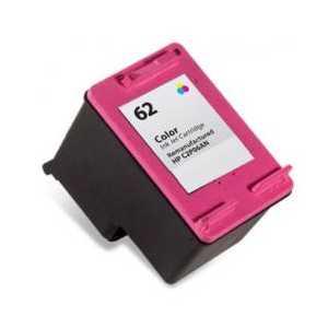 Remanufactured HP 62 Tricolor ink cartridge, C2P06AN