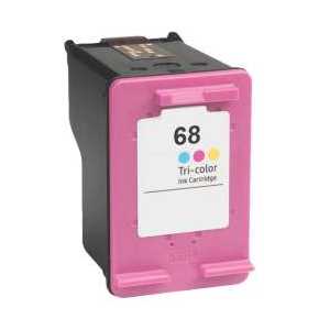 Remanufactured HP 68 Tri-color ink cartridge, 7FP20TN