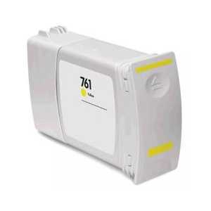 Remanufactured HP 761 400ml Yellow ink cartridge, CM992A
