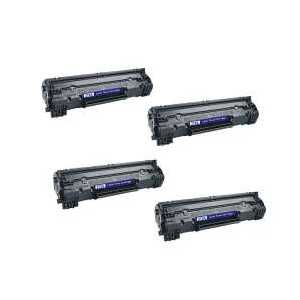 Compatible HP 78A toner cartridges, Jumbo Yield, CE278A, 4 pack