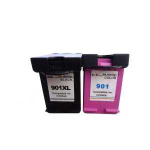 Remanufactured HP 901XL ink cartridges, 2 pack