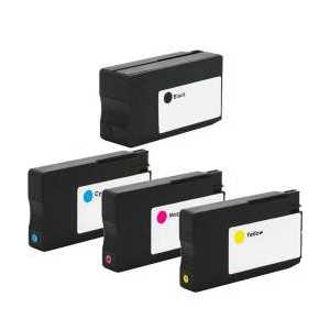 Remanufactured HP 962XL ink cartridges, 4 pack