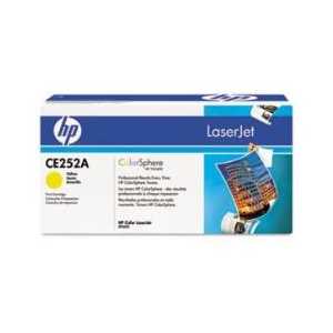 Original HP 504A Yellow toner cartridge, CE252A, 7000 pages
