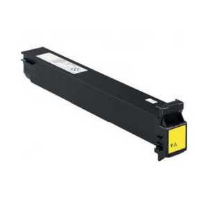 Compatible Konica Minolta TN210Y Yellow toner cartridge, 8938-506, 1400 pages