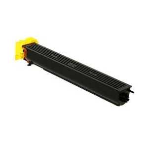 Compatible Konica Minolta TN611Y Yellow toner cartridge, A070230, 27000 pages