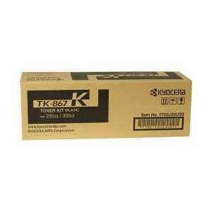 Original Kyocera Mita TK-867K Black toner cartridge, 20000 pages