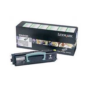 Original Lexmark 12A8400 Black toner cartridge, 2500 pages