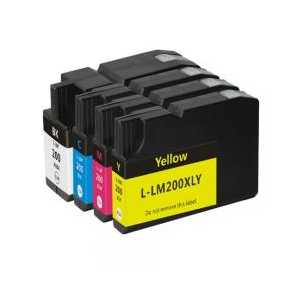 Compatible Lexmark 200XL ink cartridges, 4 pack