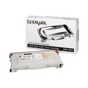 Original Lexmark 20K1403 Black toner cartridge, High Yield, 10000 pages