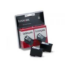 Multipack - Lexmark 32 genuine OEM ink cartridges - 18C0533 - 2 pack