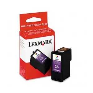 Original Lexmark #35XL Color ink cartridge, 18C0035