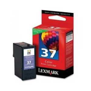 Original Lexmark #37 Color ink cartridge, 18C2140