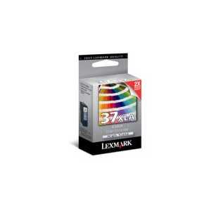 Original Lexmark #37XLA Color ink cartridge, 18C2200