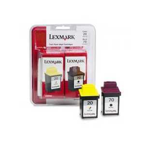 Multipack - Lexmark 20 / 70 genuine OEM ink cartridges - 15M2328 - 2 pack