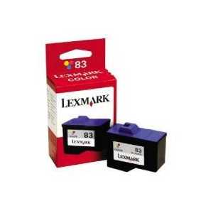Original Lexmark #83 Color ink cartridge, 18L0042