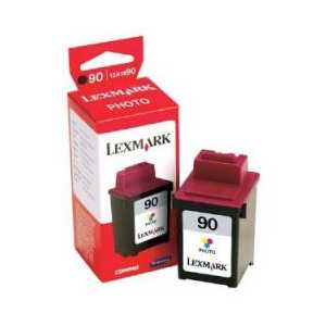 Original Lexmark #90 Photo ink cartridge, 12A1990