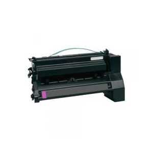 Remanufactured Lexmark C780H2MG Magenta toner cartridge, High Yield, 10000 pages