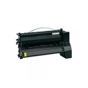Remanufactured Lexmark C780H2YG Yellow toner cartridge, High Yield, 10000 pages