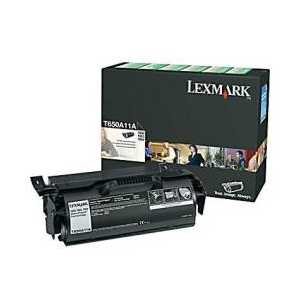 Original Lexmark T650A11A Black toner cartridge, 7000 pages