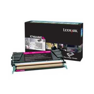 Original Lexmark X746A4MG Magenta toner cartridge, Government TAA, 7000 pages