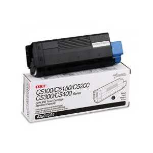 Original OKI 42804504 Black toner cartridge, 3000 pages