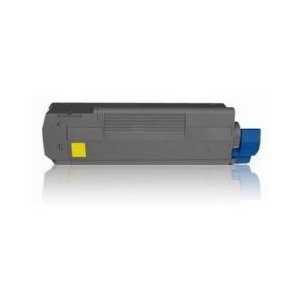 Compatible OKI 43324466 Yellow toner cartridge, 4000 pages