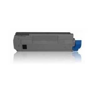 Compatible OKI 43324469 Black toner cartridge, 5000 pages