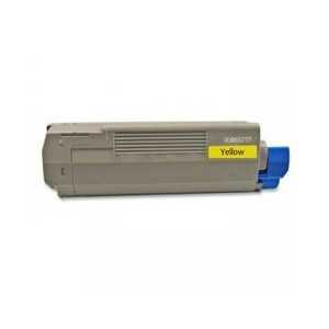 Compatible OKI 43865717 Yellow toner cartridge, 6000 pages