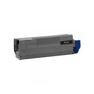 Compatible OKI 44315304 Black toner cartridge, Type C15, 8000 pages