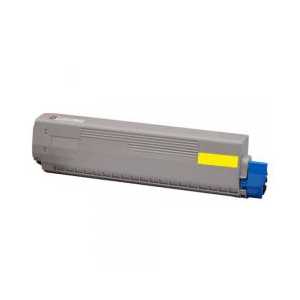 Compatible OKI 44844509 Yellow toner cartridge, 10000 pages