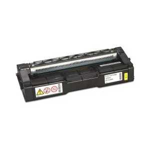 Compatible Ricoh 407542 Yellow toner cartridge, Type C250A, 2300 pages