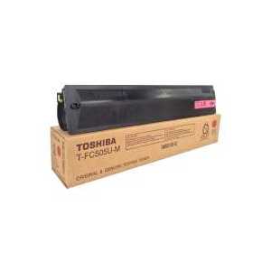 Original Toshiba TFC505UM Magenta toner cartridge, 33600 pages