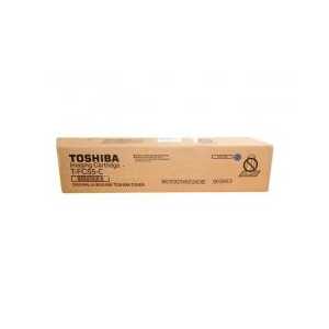 Original Toshiba TFC55C Cyan toner cartridge, 26500 pages