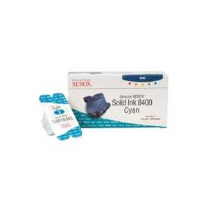 Xerox 108R00605 Cyan genuine OEM solid ink for Phaser 8400 - 3 sticks